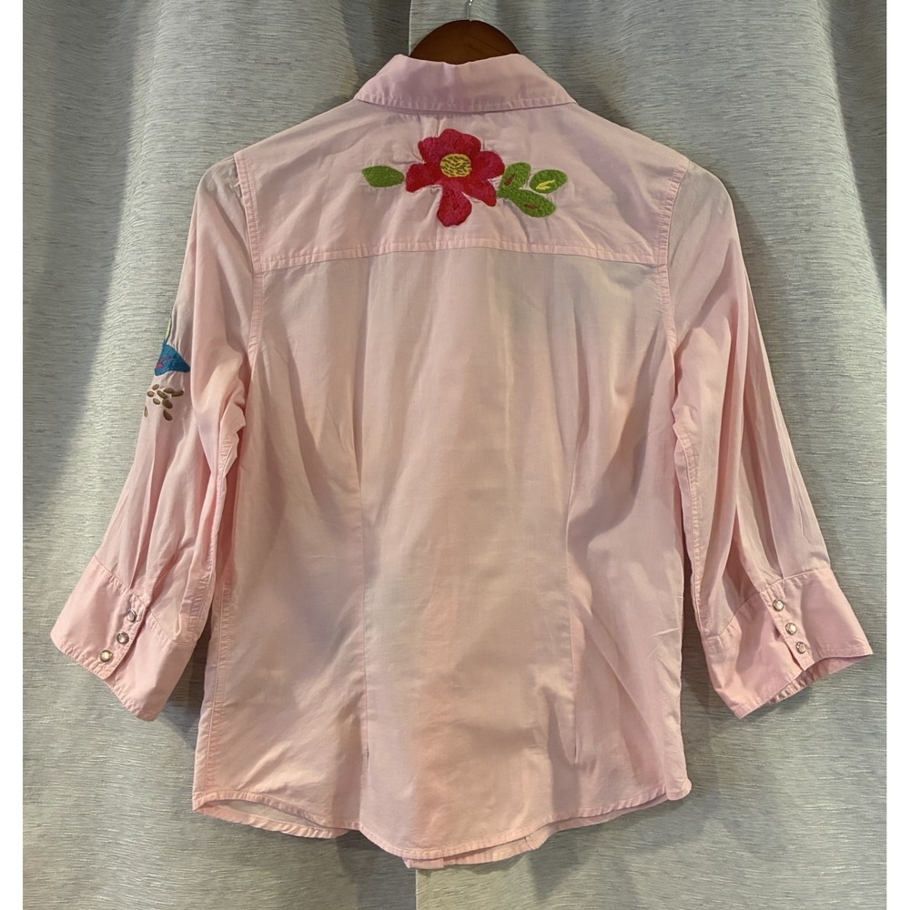 Vintage Krazy Kat Embroidered Button Up Size Small - Picture 4 of 5